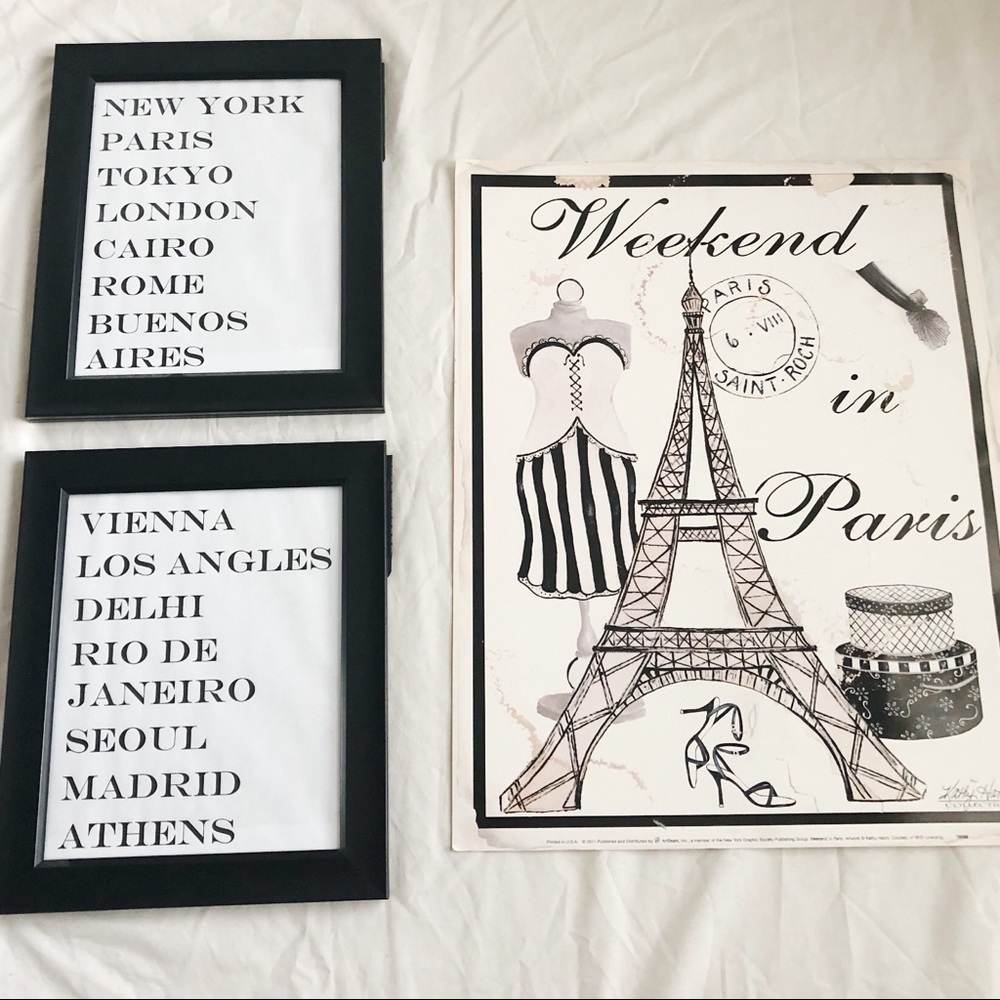 City Wall Art Set 🌃